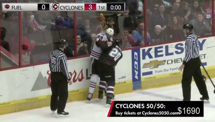 ECHL Kalamazoo Wings 5 at Cincinnati Cyclones 8
