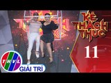 THVL | Kẻ thách thức - Tập 11: Nghệ sĩ Lê Giang biểu diễn đu vòng chuyên nghiệp cùng 