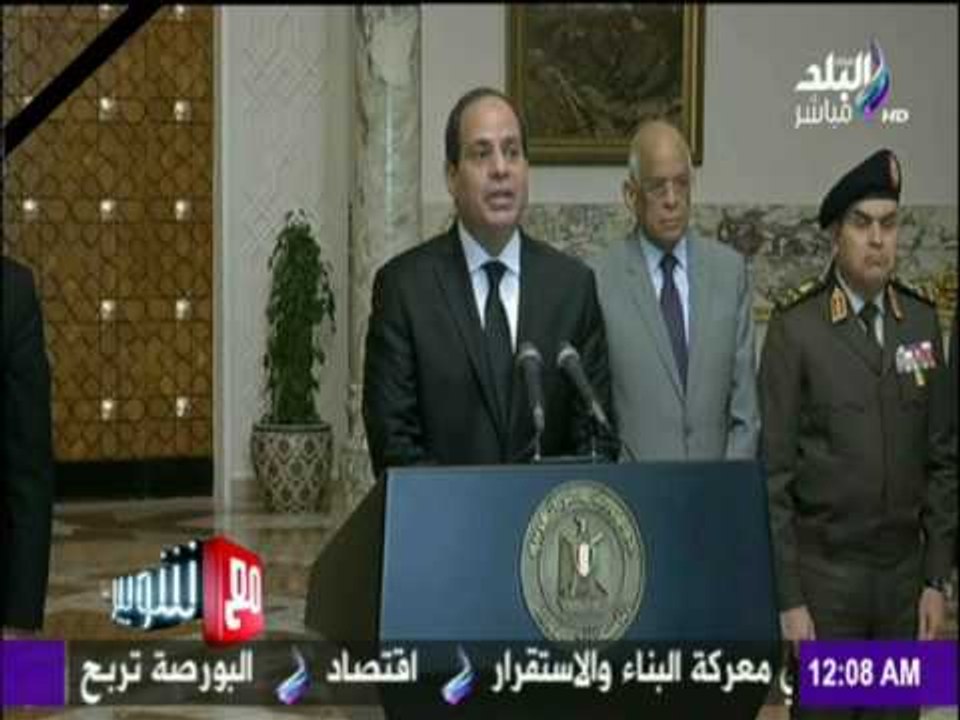 مع شوبير - وكيل جهاز المخابرات العامة السابق يقيم  التحركات الاخيرة لمواجهة الارهاب