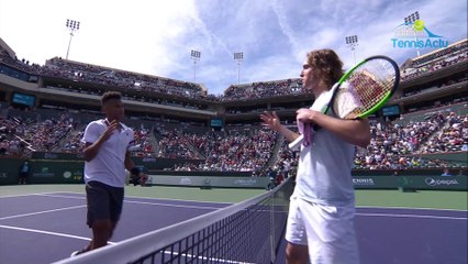 ATP - Indian Wells 2019 - Comme chez les juniors,  Felix Auger-Aliassime  a maté Stefanos Tsitsipas