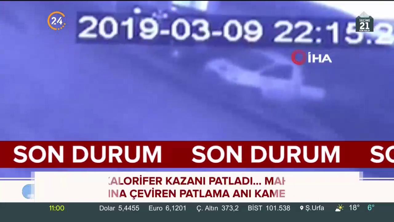 Trabzon'da patlama