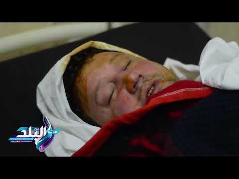 صدى البلد | احد مصابى حادث سيارة هشام جنينة : اقارب المستشار ضربونا بالشوم