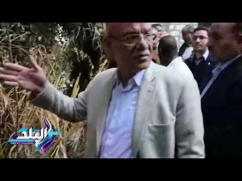 صدى البلد | تشكيل لجنة هندسية لمعاينة طريق بالمنيا تمهيدا لرصفه