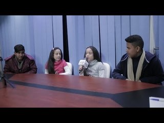 الطفلة زينة تغني "حبيبتي من ضفايرها طل القمر" في ندوة "صدى البلد"