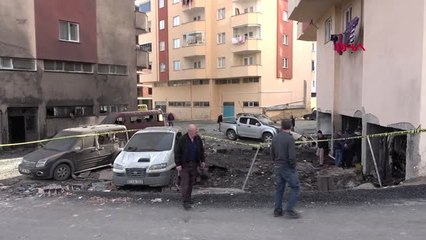 Trabzon'da Patlayan Kazanın Hasarı, Gündüz Ortaya Çıktı