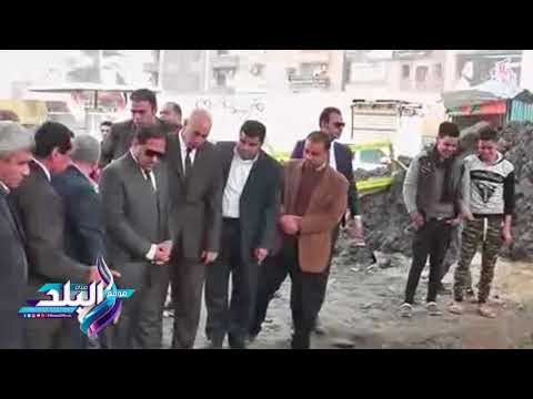 صدى البلد | محافظ الغربية يتفقد أعمال تغيير ماسورة مياه خط 24 بالمحلة