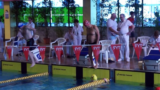 LORMONT NATATION - Mohamed CHADLY - 100m Dos - Championnats de France de Natation Open Maitres Hiver 2019