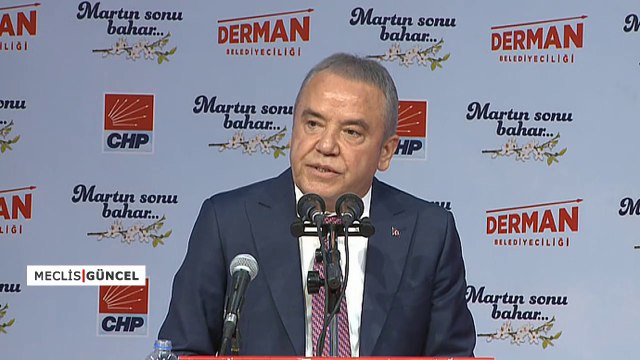 Muhittin Böcek / 10 Mart 2019 / Antalya STK'lar ve Muhtarlar Buluşması