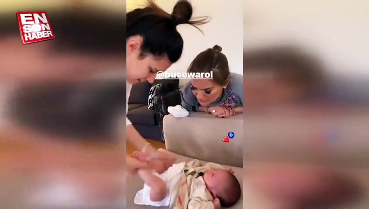 Demet Akalın Alişan'ın bebeğini görmeye gitti