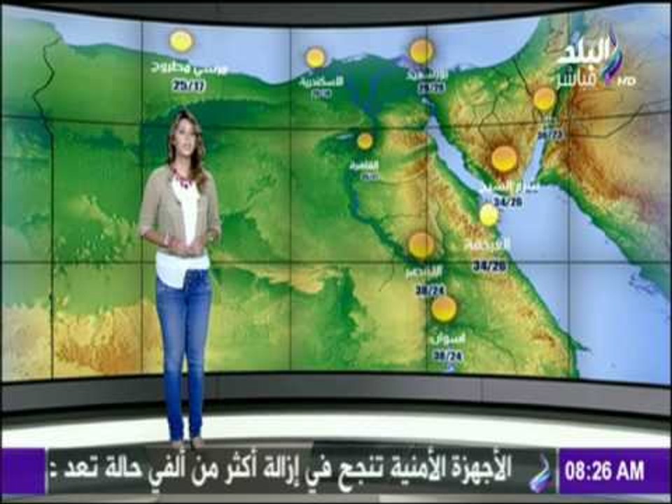 صباح البلد - تعرف على درجات الحرارة المتوقعة اليوم الأثنين بجميع محافظات مصر
