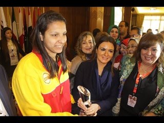 صدى البلد | ناصرة: حصلت على الدعم في عملى.. وفخورة بتكريمى