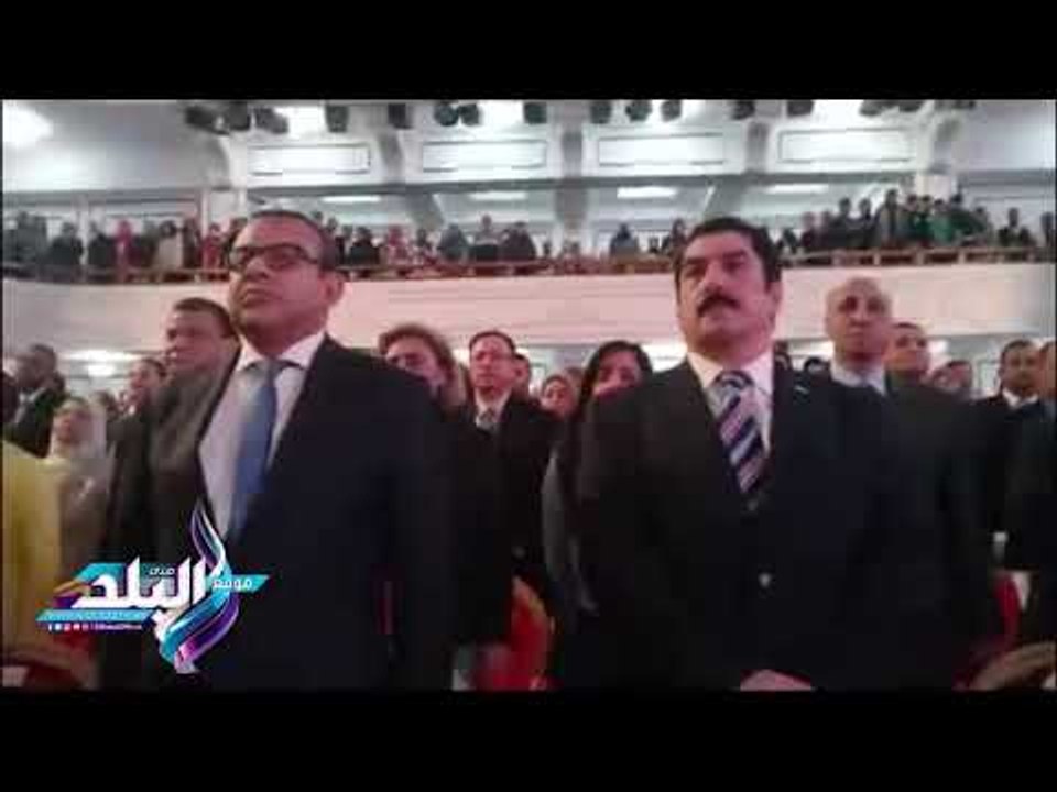 صدى البلد | محافظ بني سويف يشهد حفل تخريج أول د...