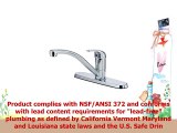 Pfister Pfirst Series 1Handle Kitchen Faucet Polished Chrome