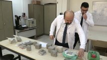 Zonguldak BEÜ'de daha hafif ve ucuz köpük beton geliştirildi - ZONGULDAK