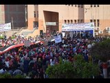 صدى البلد | مسيرة حاشدة بجامعة بنها للتضامن مع القوات المسلحة والشرطة