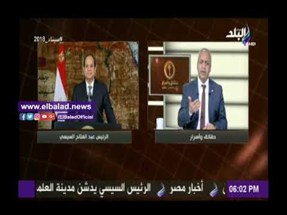 صدى البلد |مصطفى بكري: حديث الرئيس السيسي اليوم دليل على أن القادم أفضل