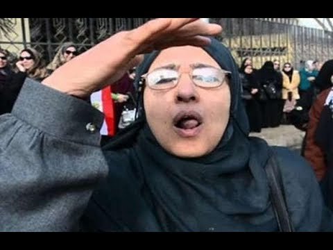 صدى البلد | مصرية تطلق الزغاريد داخل احدى لجان الانتخابات بايرلندا