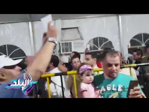 صدى البلد | حشود ضخمة للمصريين بسفارة مصر في الكويت ثاني أيام الانتخابات الرئاسية