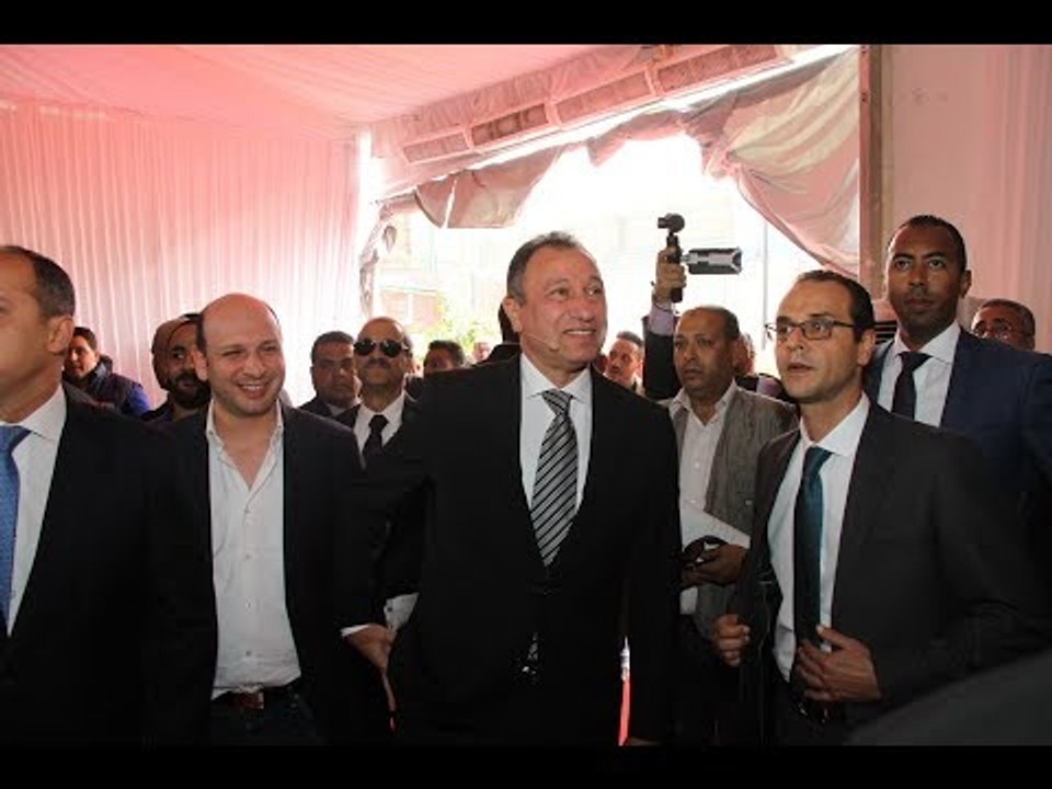 صدى البلد |  الخطيب يصل لمقر النادي لبدء مؤتمر "عائلة الأهلي"