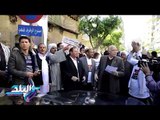 صدى البلد | أنصار موسى مصطفى ينظمون وقفة في شارع صبري أبو علم