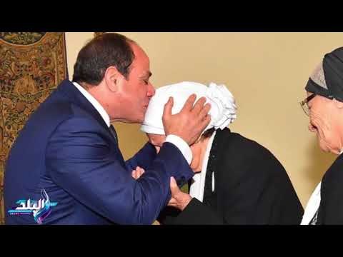 صدى البلد | الرئيس السيسي استقبل سيدتين تبرعتا لصندوق تحيا مصر حساب تنمية سيناء