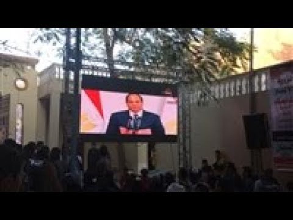 صدى البلد | مؤتمر حاشد لدعم الرئيس السيسي بقرية البلابيش في سوهاج الرئيس السيسي