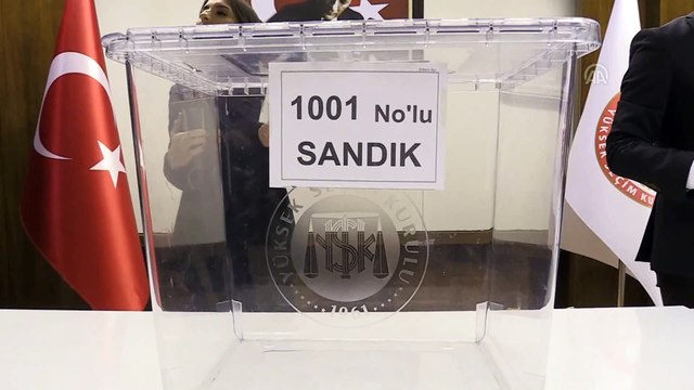 31 Mart yerel seçimlerinde kullanılacak oy pusulaları belli oldu - ANKARA