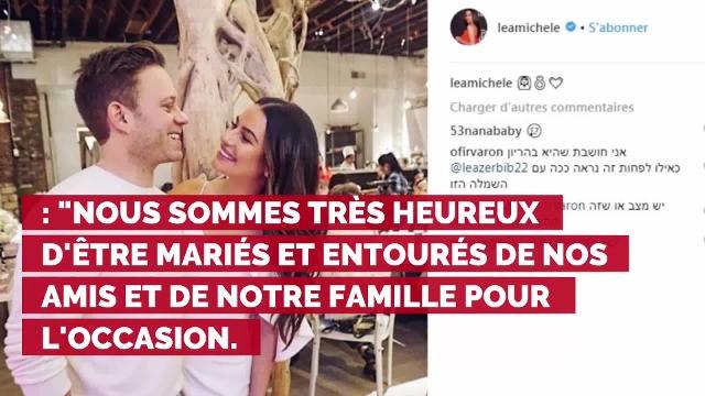 PHOTO. Lea Michele : la star de Glee s'est mariée à Zandy Reich