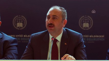 Adalet Bakanı Gül: 'Adliyenin kapısı adaletin kapısıdır, bu kapıya gelen herkes hakkına erişeceğini bilmelidir' - ANKARA