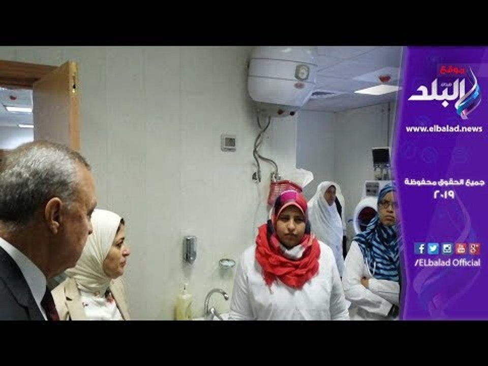 صدى البلد | وزيرة الصحة للممرضات بمستشفى قفط" أ...