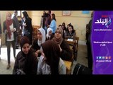 صدى البلد | رد فعل طالبات الثانوية بعد تسلمهن التابلت من محافظ القاهرة