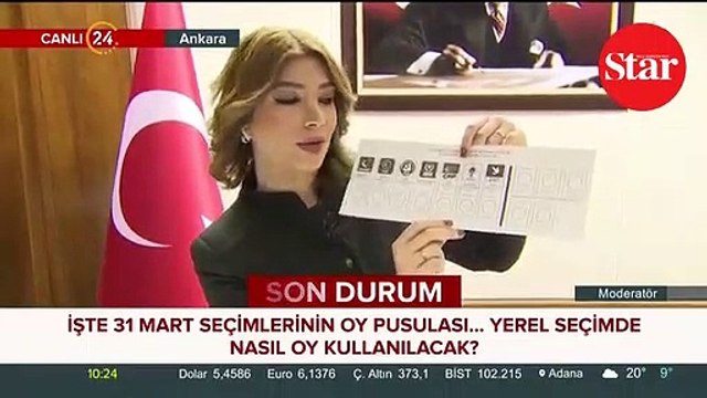 31 Mart yerel seçimlerinde kullanılacak oy pusulaları belli oldu