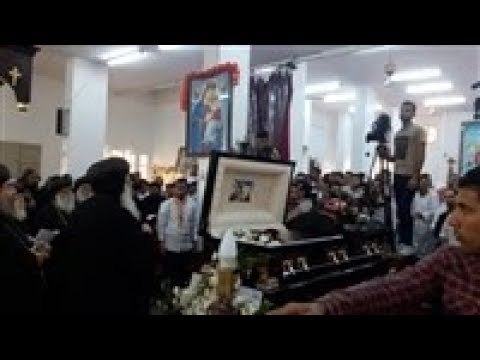 صدى البلد | محافظ أسيوط يشارك في صلوات جنازة الأنبا أنطونيوس
