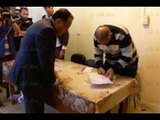 صدى البلد | وزير الاسكان يدلي بصوته في مدرسة الشيخ زايد الثانوية الفندقية