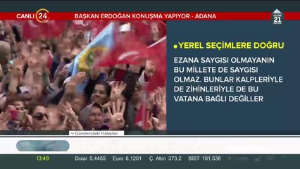 Ezan ve bayrak düşmanlarıyla sonuna kadar mücadele edeceğiz