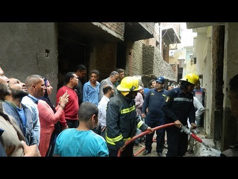 صدى البلد | الحماية المدنية بالفيوم تسيطر على حريق قبل امتداده للمنازل