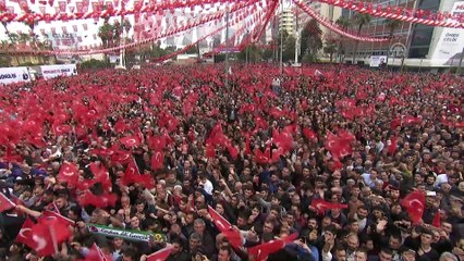 Cumhurbaşkanı Erdoğan AK Parti mitingine katıldı - ADANA