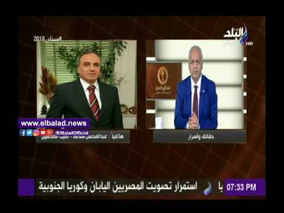 صدى البلد |عبد المحسن سلامة: أصدرنا قرار بإحالة واقعة مقال المصري اليوم إلى مجلس النقابة للتحقيق