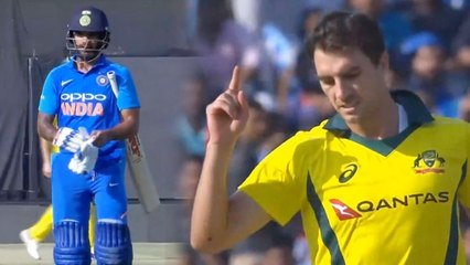 India vs Australia 4th ODI: Shikhar Dhawan departs after career-best ODI score of 143 वनइंडिया हिंदी