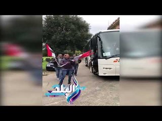 صدى البلد |  الزغاريد تنطلق أمام لجنة التصويت في روما