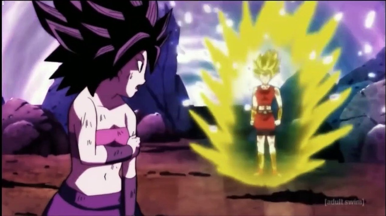 Kale and Caulifla vs Pride Troopers ENGLISH DUB Dragon Ball Super