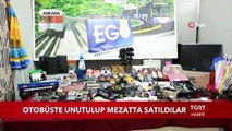 Otobüste Unutulan Eşyalar Mezatta Satıldı