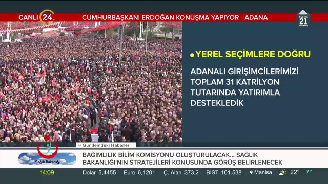 Adana'yı daha büyük hizmetlerle buluşturmaya devam edeceğiz