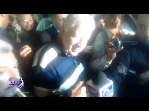 صدى البلد | مرتضى منصور يوجه رسالة نارية لـ معتز مطر من داخل لجنة انتخابية