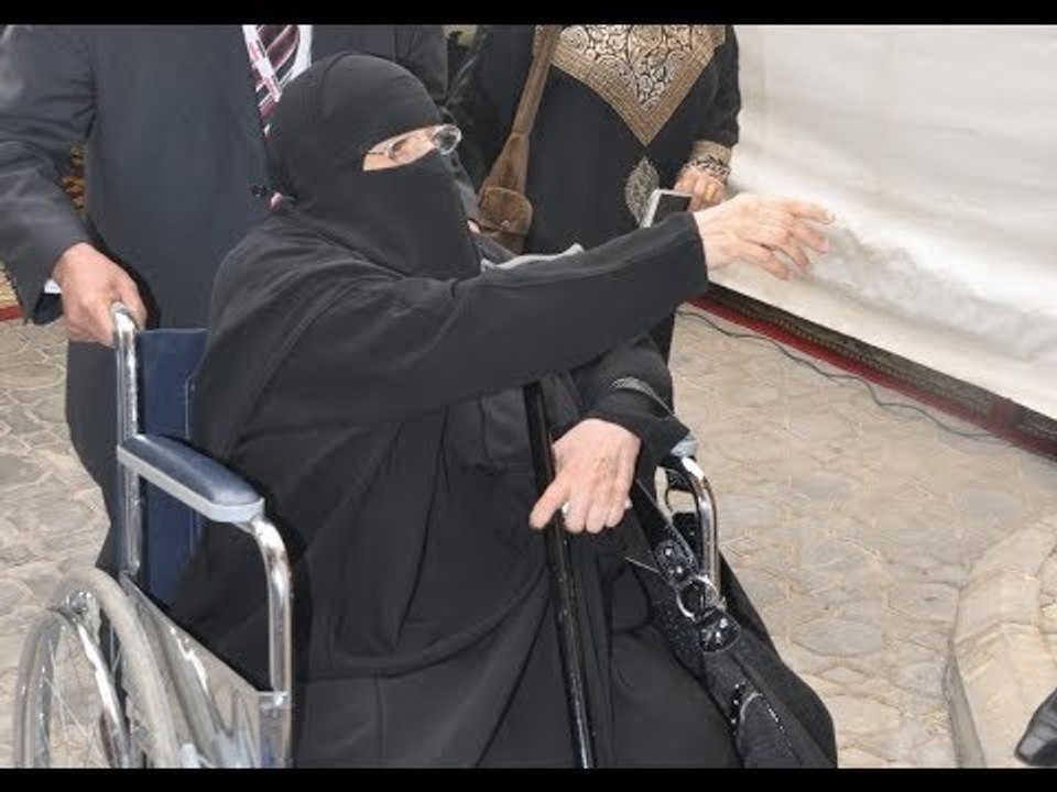 انتخابات مصر 2018 : ذوي الاحتياجات الخاصة ينظمون مسيرة تأييد للرئيس السيسي