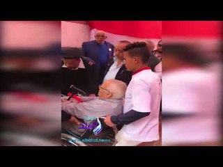 صدى البلد |  لجان الأزبكية تستقبل الناخبين ذوي القدرات الخاصة
