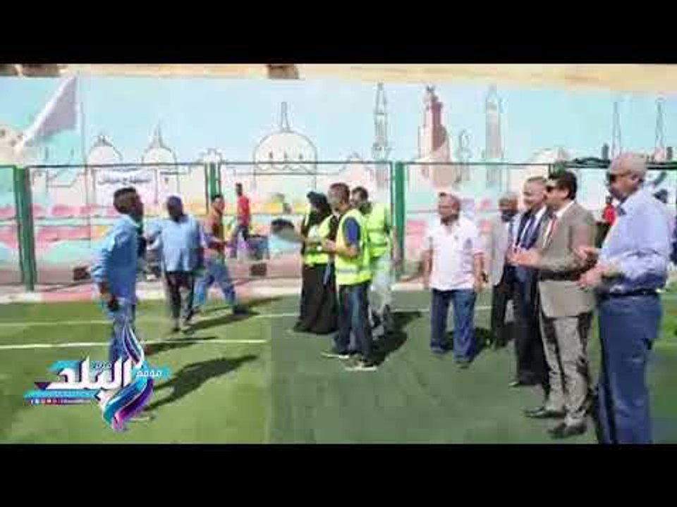 محافظ أسوان ورئيس الرقابة الإدارية يتفقدان برنامج أكتشاف الموهبين رياضياً
