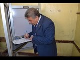 صدى البلد | رئيس جامعة بنها يصوت في انتخابات الرئاسة: الزحام نموذج للإصرار