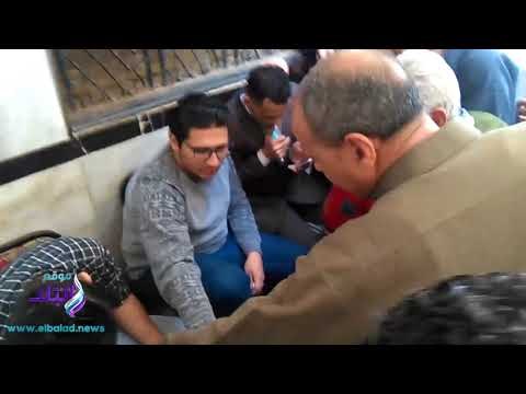 صدى البلد | اقبال متوسط للناخبين على مدرسة كرداسة لغات فى الساعات الاولى