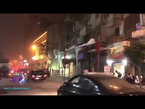 صدى البلد | عاصفة ترابية تجتاح شوارع القاهرة والجيزة